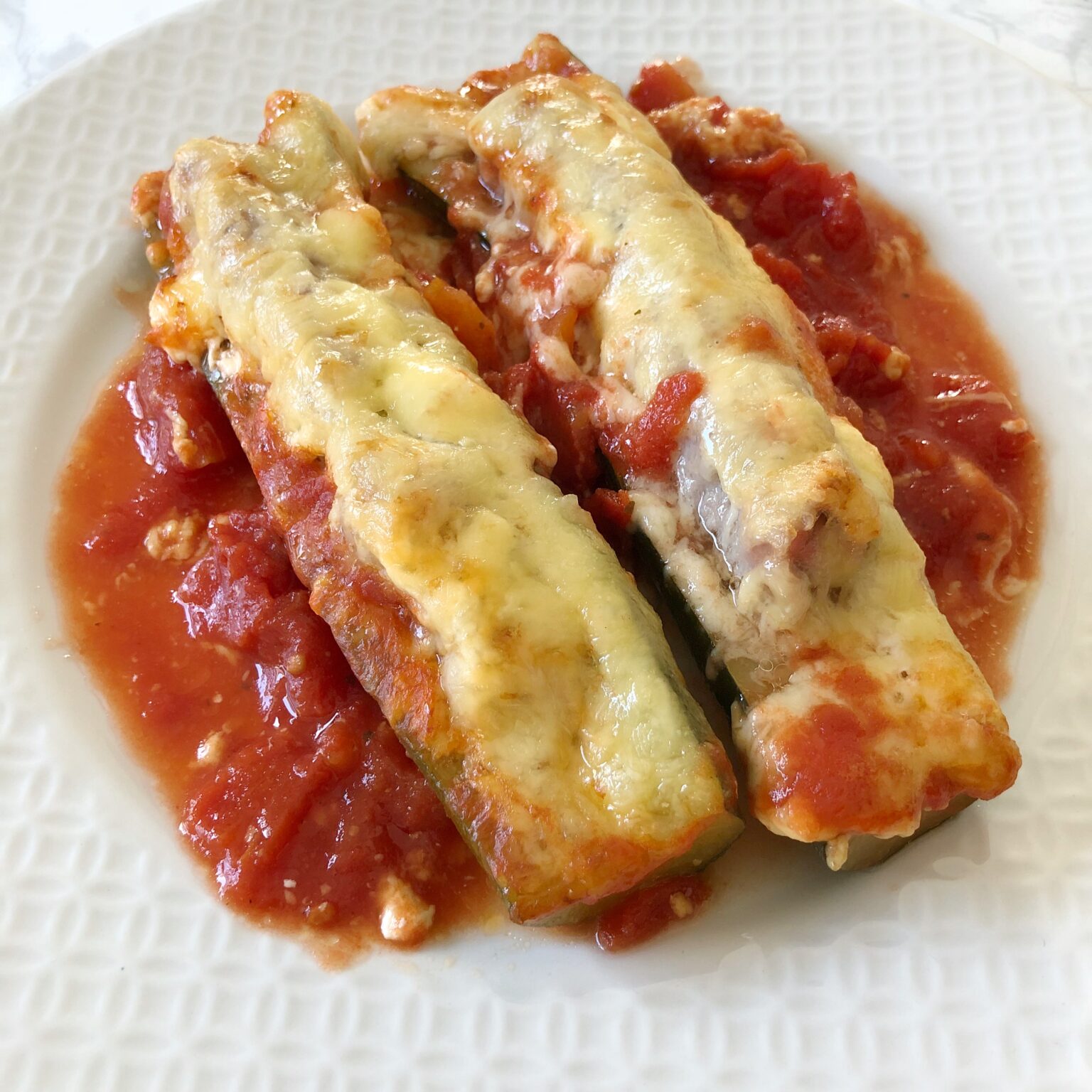 Zucchini Bratwurst Auflauf Low Carb Genau Greta