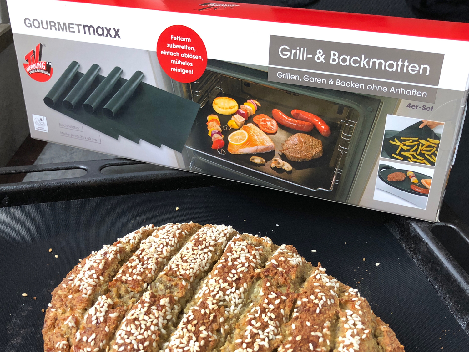 Kerniges Eiweißbrot | Low Carb - Genau Greta