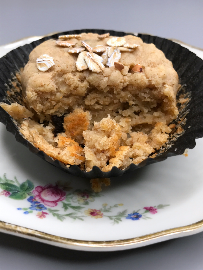 Zuckerfreie Vollkornmuffins mit Schokodrops und Apfelmark - Genau Greta